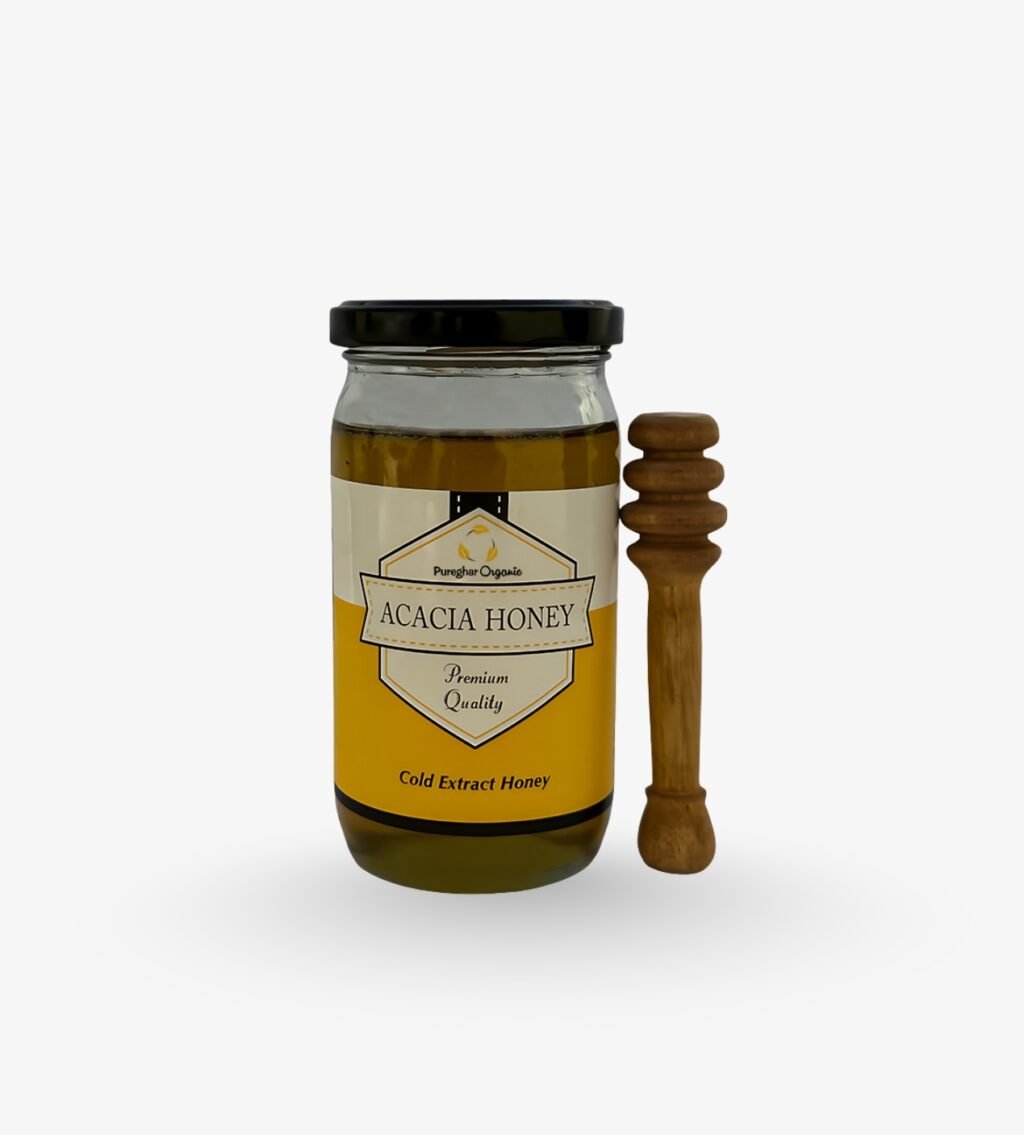 Acacia Honey 400g – Pure & Natural Honey | Pureghar Organic
